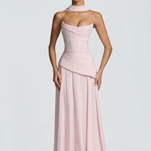 Strapless Blush Pink Gown